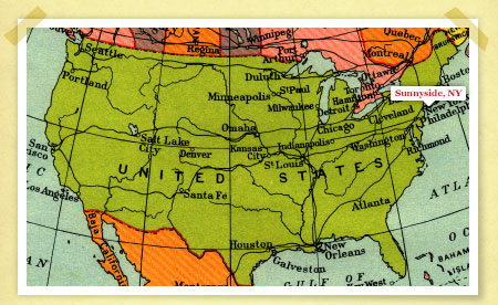 Map of Hallie's Angels Chapters